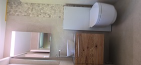 Sep. WC mit Monolith und Dusch WC